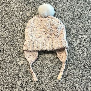 NWT infant snow beanie with straps